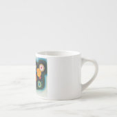 Vertiefung des Abstrakten Kunstwerks von Kandinsky Espressotasse (Rechts)
