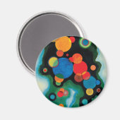 Vertiefung des Impulses von Wassily Kandinsky Magnet (Vorderseite/Rückseite)