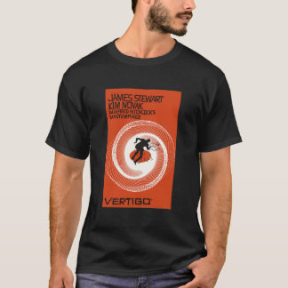 Vertigo 1958 Filmplakat Kunst Alte öffentliche Dom T-Shirt