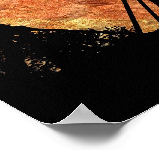 "Vertigo Art" Roller Untersetzer Poster (Ecke)