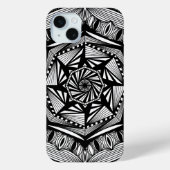 Vertigo mandala Case-Mate iPhone hülle (Rückseite)