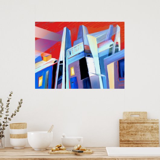 Vértigo Poster (Küche)