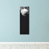 Vertikal Basketball Wrapped Canvas Leinwanddruck (Insitu (Holzboden))