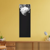 Vertikal Basketball Wrapped Canvas Leinwanddruck (Insitu (Wohnzimmer))