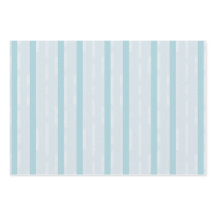 Vertikal Dusty Blue und Silver Stripes