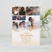 Vertikal erste Weihnachten 7 Foto-Vorlage (Stehend Vorderseite)