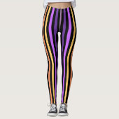 Vertikal gestreifte Leggings (Vorderseite)