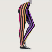 Vertikal gestreifte Leggings (Rechts)