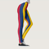 Vertikal gestrichene Flaggenfarben des Tschad Leggings (Rechts)