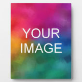 Vertikal große Foto-Bildlogo für benutzerdefiniert Fotoplatte (Vorderseite)