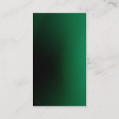 Vertikal grüne rote Linie attraktive Visitenkarte (Rückseite)