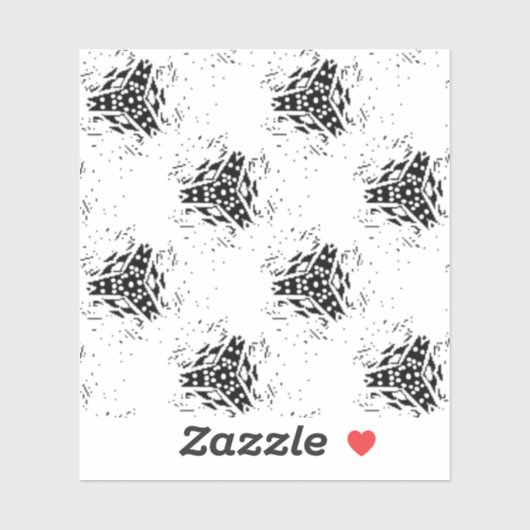 Vertikal, Holzkohle, Dünenkleber mit kundenspezifi Aufkleber (Blatt)