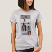 Vertikal horizontal | Sophie Taeuber-Arp | T-Shirt (Vorderseite)