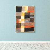 Vertikal-Horizontale Rhythmen | Sophie Taeuber-Arp Leinwanddruck (Insitu (Holzboden))