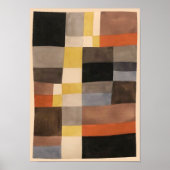 Vertikal-Horizontale Rhythmen | Sophie Taeuber-Arp Poster (Vorne)