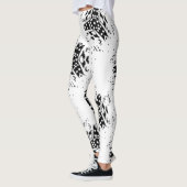 Vertikal, Kohle, Düne Leggings (Links)