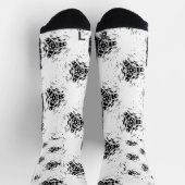 Vertikal, Kohle, Düne Socken (Oben)