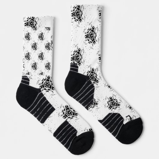 Vertikal, Kohle, Düne Socken (Rechts)