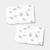 Vertikal, Kohle, Dünenbein-Abzeichen Ausweis (Vorder- & Rückseite)