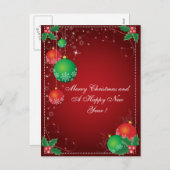 Vertikal nach Postkarte (Vorne/Hinten)