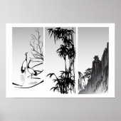 Vertikal-Orientalischer Bildlauf Poster (Vorne)