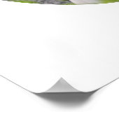 Vertikal Oval Form Hochzeitskennzeichen Foto Poster (Ecke)