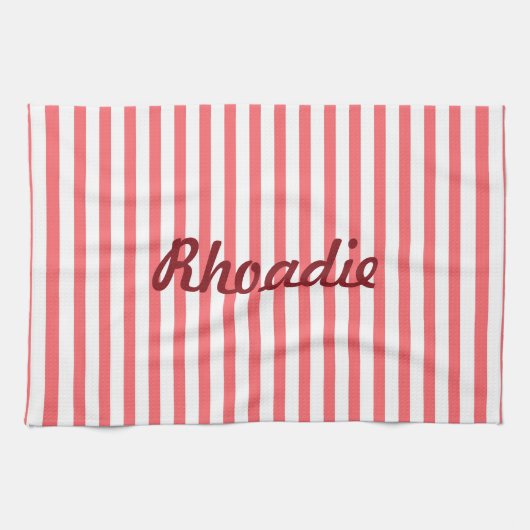 Vertikal rosa und weiß geschirrtuch (Horizontal)