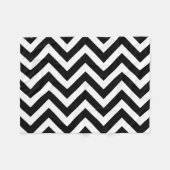 Vertikal Zickzack Fleecedecke (Vorderseite (Horizontal))
