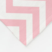 Vertikal Zickzack Fleecedecke (Ecke)