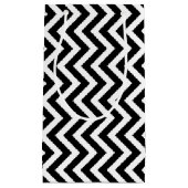 Vertikal Zickzack Kleine Geschenktüte (Vorderseite)