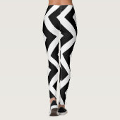 Vertikal Zickzack Leggings (Rückseite)