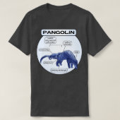 VertikalChallenged Pangolin T-Shirt (Design vorne)