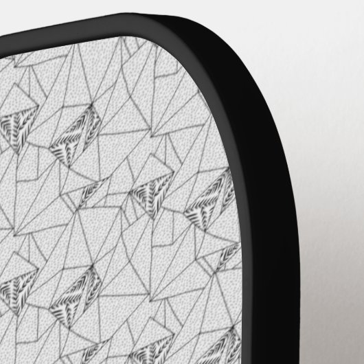 Vertikaldesign One Hundred Two Pickleball Schläger (Linke Seite)