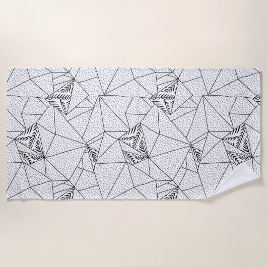 Vertikaldesign One Hundred Two Strandtuch (Vorderseite)