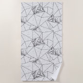 Vertikaldesign One Hundred Two Strandtuch (Vorderseite)