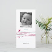 Vertikale 1-Foto-Karte (Stehend Vorderseite)