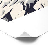 Vertikale Abenteuer warten Poster (Ecke)