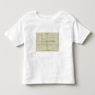 Vertikale Abschnitte Maines Kleinkind T-shirt