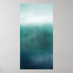 Vertikale Abstrakte Seascape Moderne Abstrakte Kun Poster