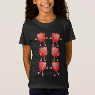 Vertikale Äpfel T-Shirt