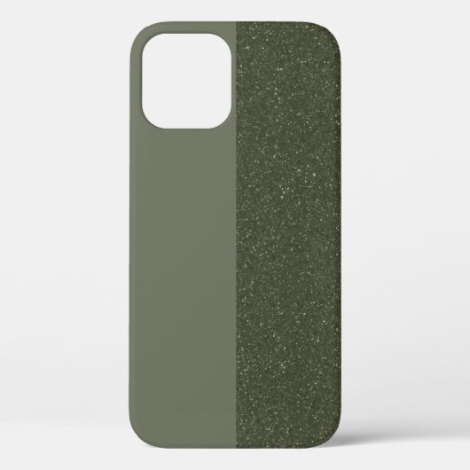 Vertikale Aufteilung Moss-Noise iPhone 12 Pro Fall Case-Mate iPhone Hülle (Rückseite)
