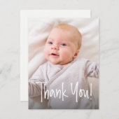 Vertikale Babydusche - Ankündigung von Fotos (Vorne/Hinten)