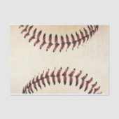 Vertikale Baseballstränge Seidenpapier (Vorderseite)