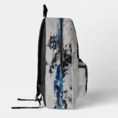 Vertikale Brise Bedruckter Rucksack (Links)