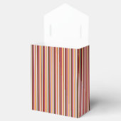 Vertikale Candy Stripes Geschenkschachtel (Geöffnet)