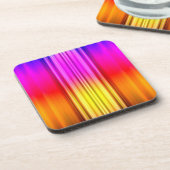 Vertikale Color Stripes Getränkeuntersetzer (Linke Seite)