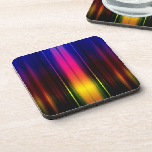 Vertikale Color Stripes Untersetzer (Linke Seite)