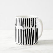 Vertikale Elemente: HandGezeichnet Nahtloser Stil. Kaffeetasse (VorderseiteRechts)