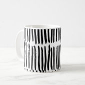 Vertikale Elemente: HandGezeichnet Nahtloser Stil. Kaffeetasse (Vorderseite Links)