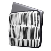 Vertikale Elemente: HandGezeichnet Nahtloser Stil. Laptopschutzhülle (Vorderseite Links)